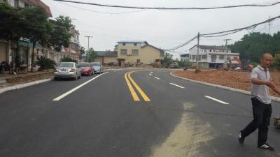 金堂淮口道路劃線